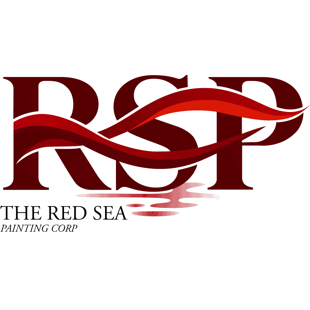 Artistic paint splatter design representing painting and renovation services.